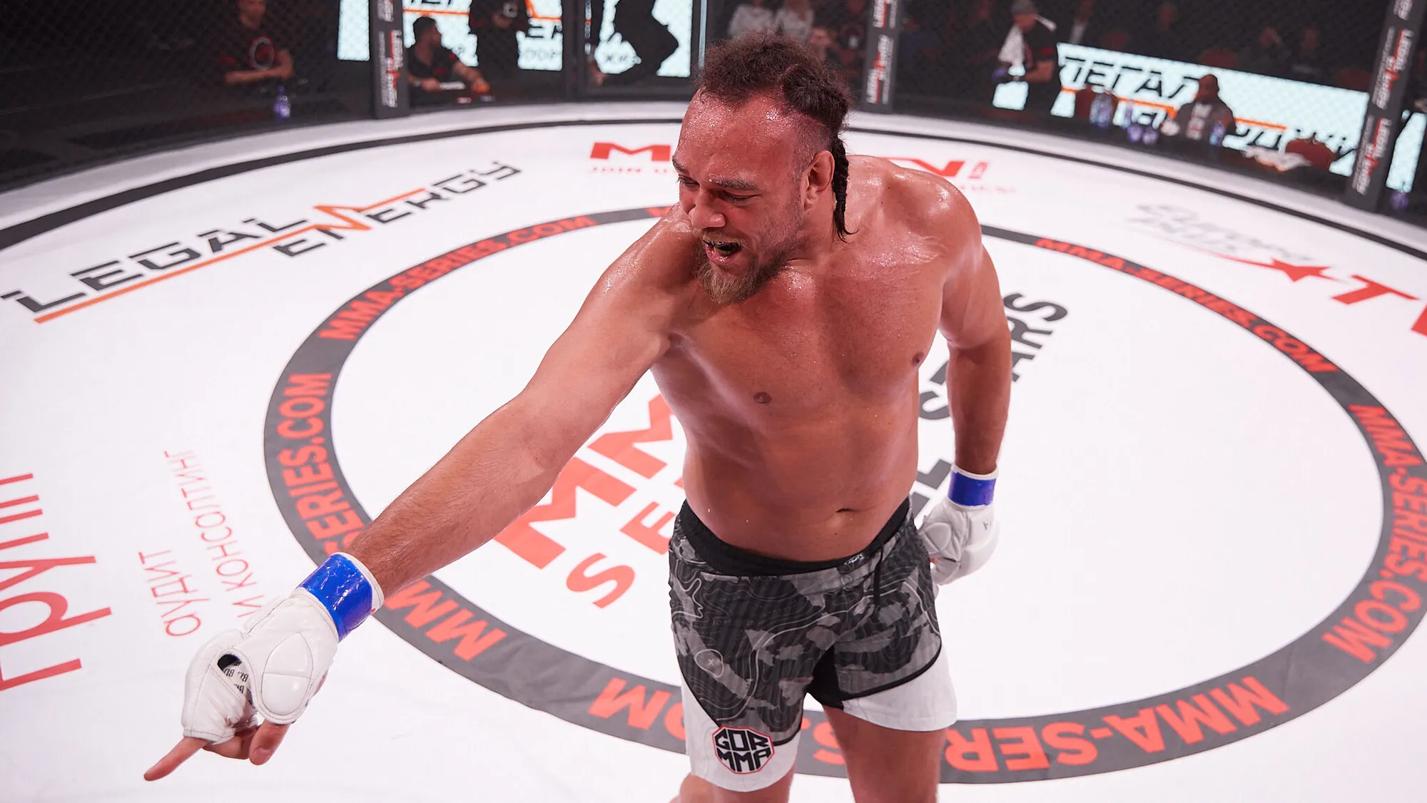 Valter Walker takes it seriously against Zion Clark and wins by choke превью