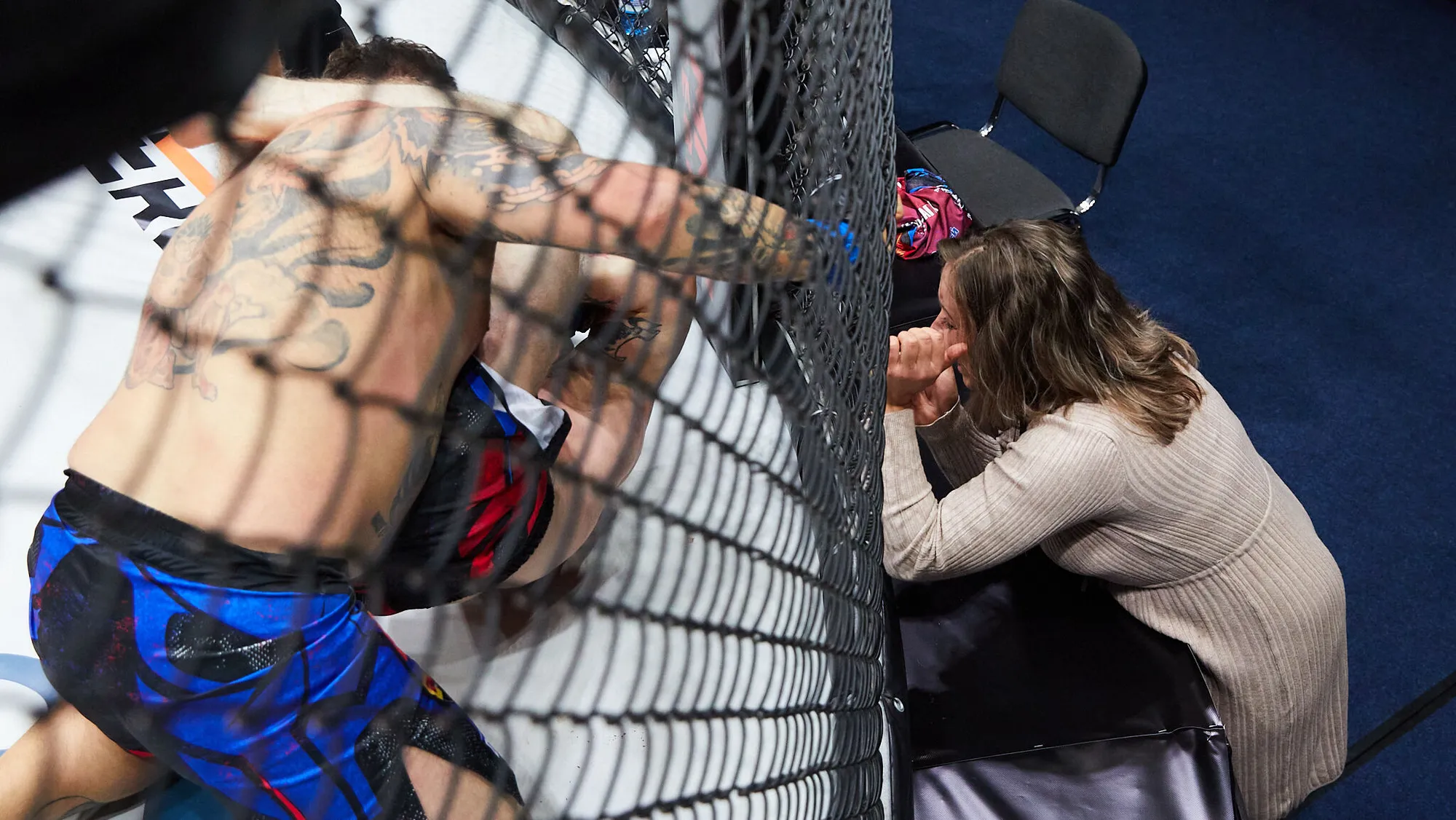 Вирусное видео с турнира ММА Серии попало в соцсети ESPN