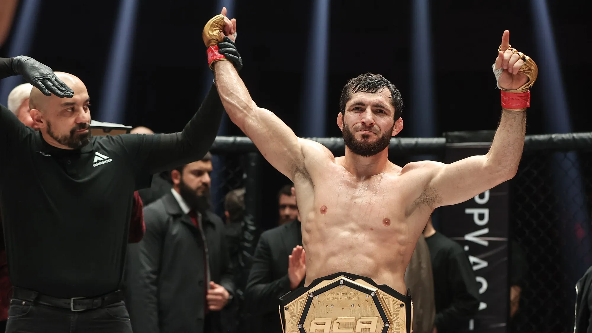 Омаров защитил титул, Шайхаев стал временным чемпионом на турнире ACA 198 превью