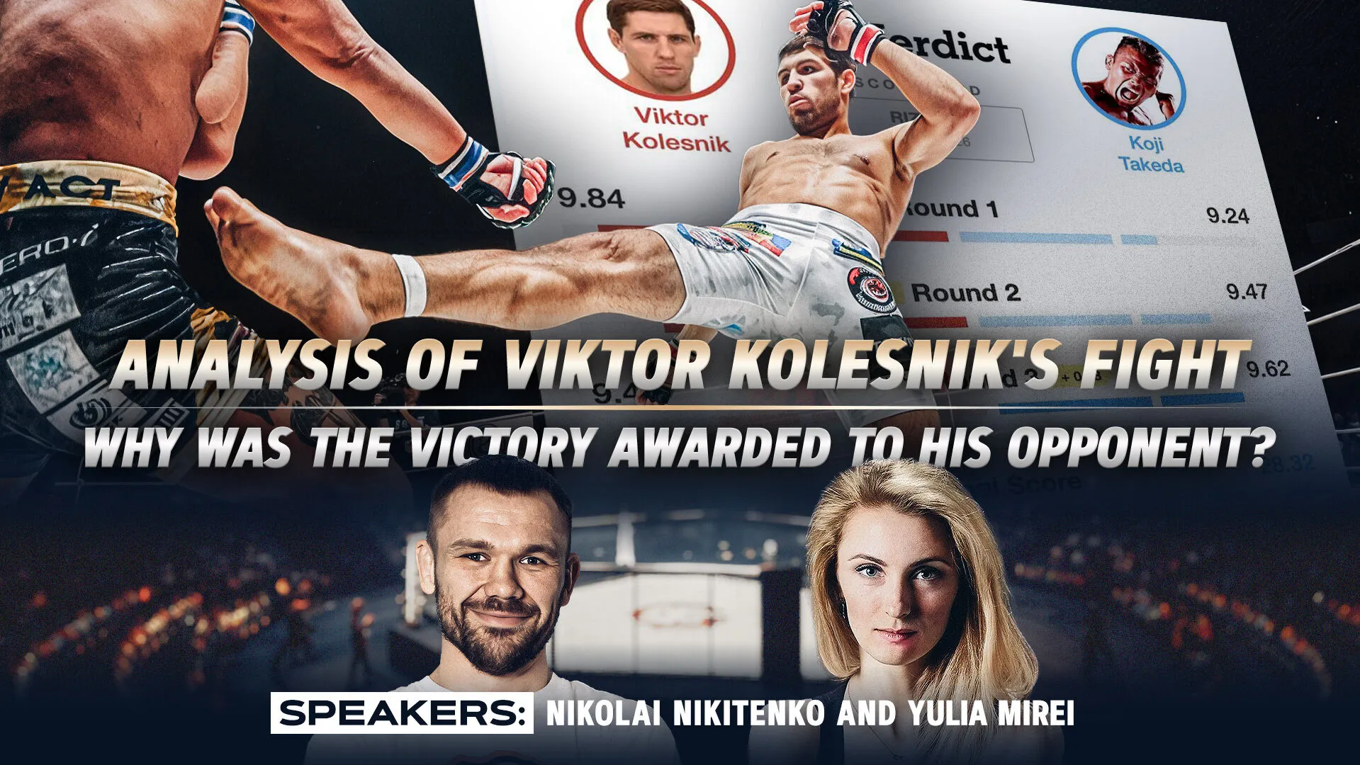 Robbed of the win? Kuznya coach breaks down the Kolesnik vs. Takeda fight превью