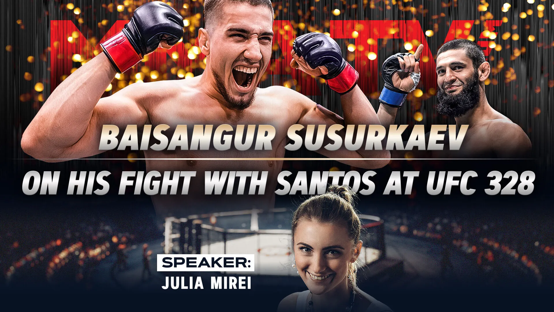 Susurkaev on his shape ahead of Santos fight at UFC 328, Chimaev’s advice and revenge on Strickland превью