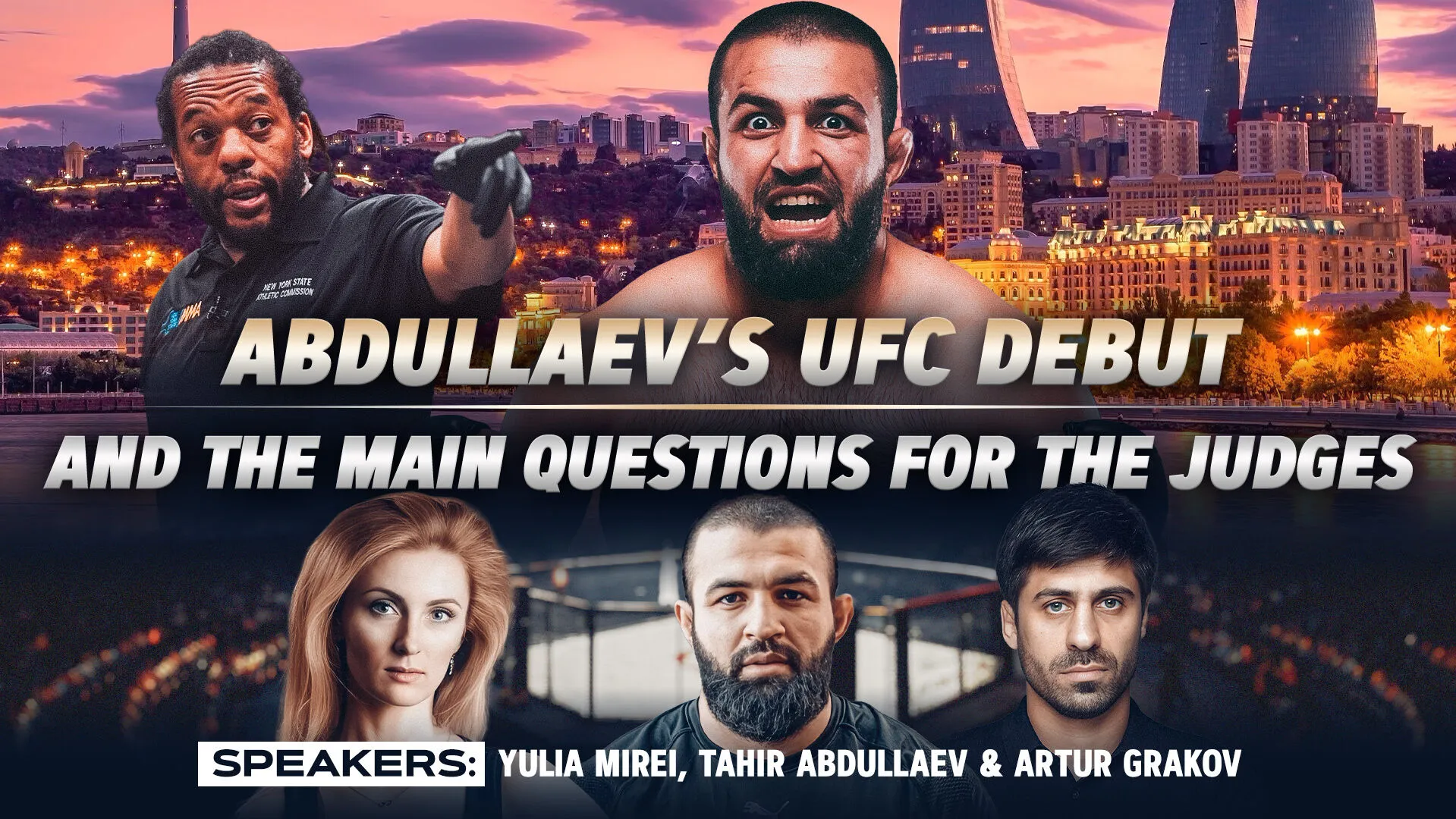 Was the Ref Pressured? Abdullaev and Grakov Break Down Tahir’s UFC Debut превью